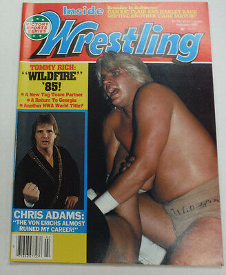 Inside Wrestling Magazine Tommy Rich & Chris Adams February 1985 092014R