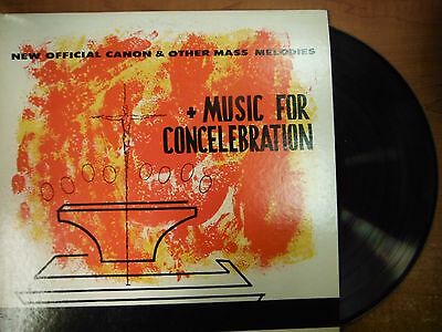 33 RPM Vinyl Official Canon & Other Mass Melodies Music for Celebration 032415SM