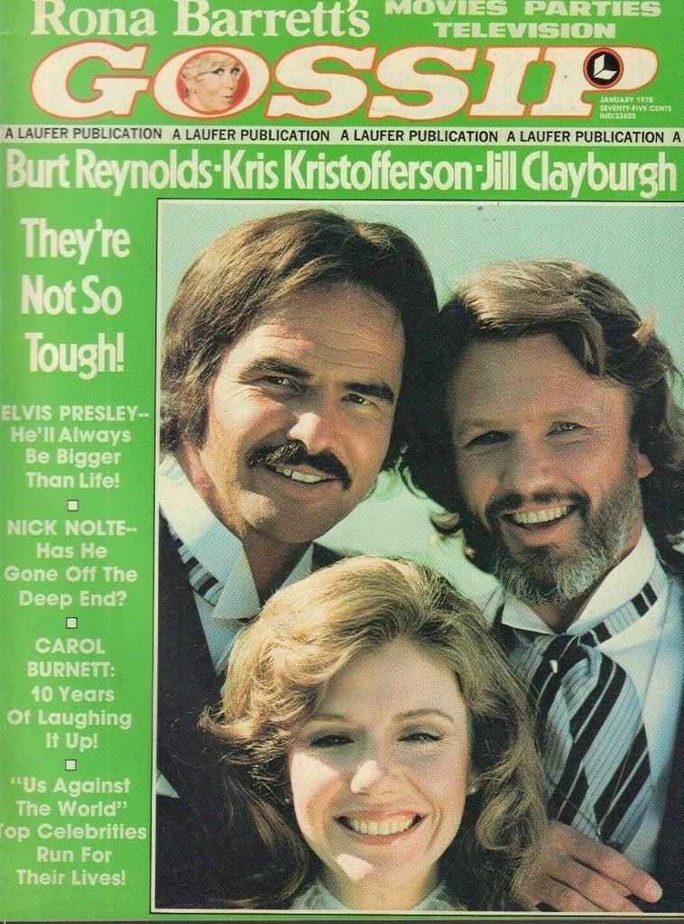 Rona Barret Gossip January 1978 Elvis Presley Nick Nolte Burt Reynolds 021419DBE