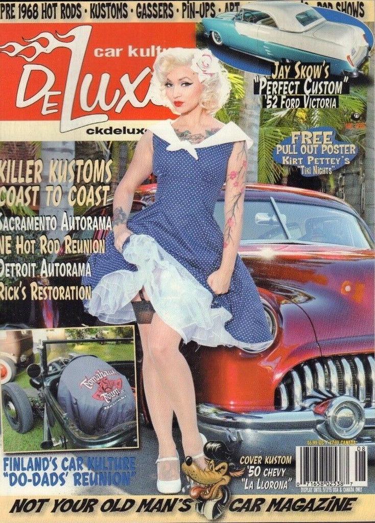 Car Kulture Deluxe Magazine Kirt Pettey & 1950 Chevys August 2015 011818nonr