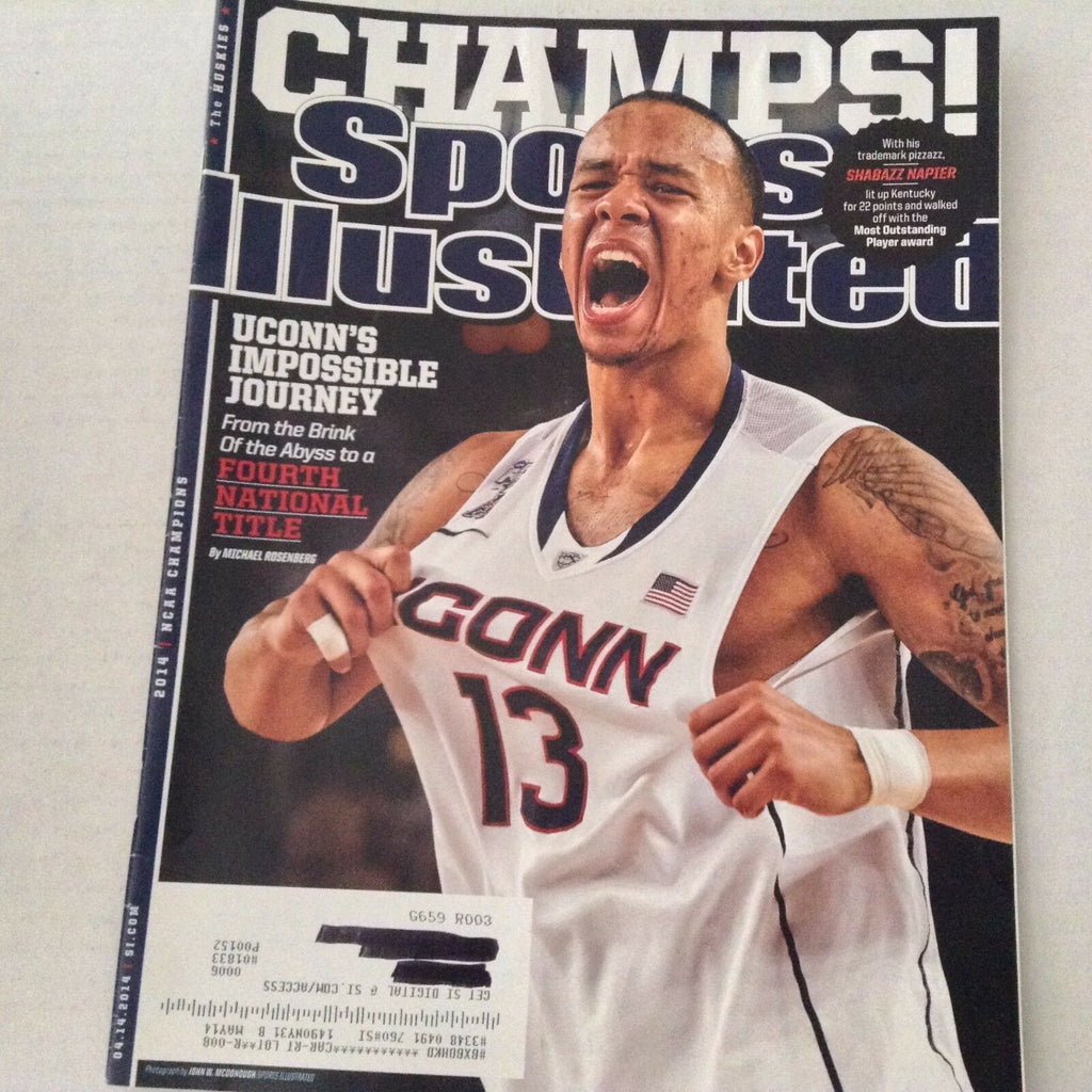 Sports Illustrated Magazine Uconn's Impossible Journey April 14 2014 062017nonrh