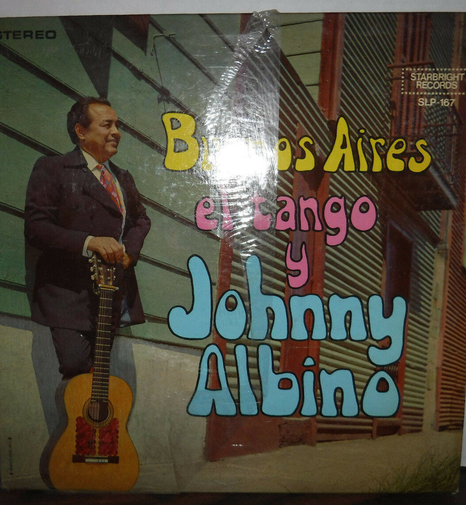 Buenos Aires el tango y johnny albino Signed with COA LP 167 010618LLE