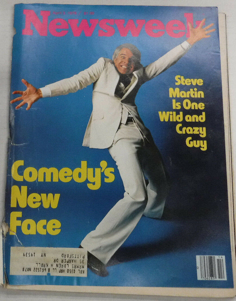 Newsweek Magazine Steve Martin April 3, 1978 101016R2