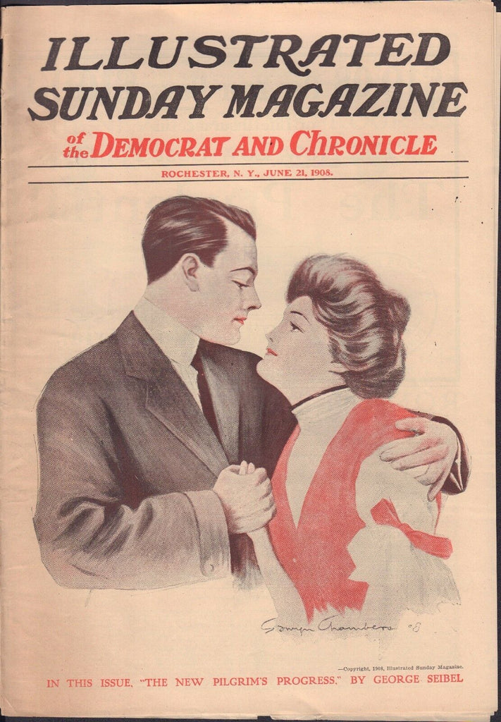 Sunday Magazine Illustrated Rochester June 21 1908 George Seibel 011217DBE