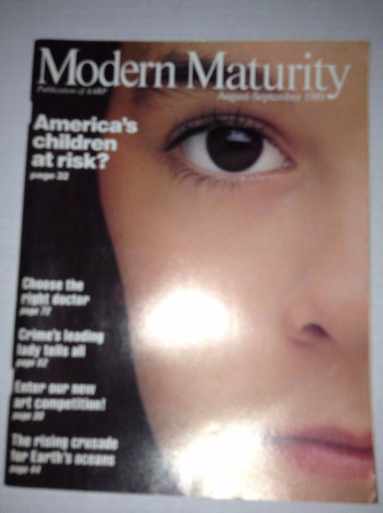 Modern Maturity Magazine America's Children August/September 1989 022517NONRH