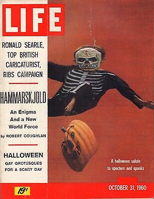 Life Magazine October 31 1960 Birthday Ronald Searle VG 050316DBE2