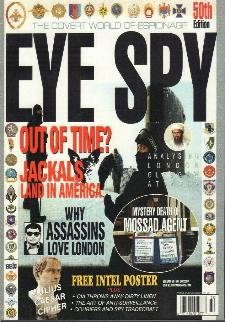 Eye Spy Magazine Vol.7 #50 2007 Alan Turing James Schlesinger 053019DBE