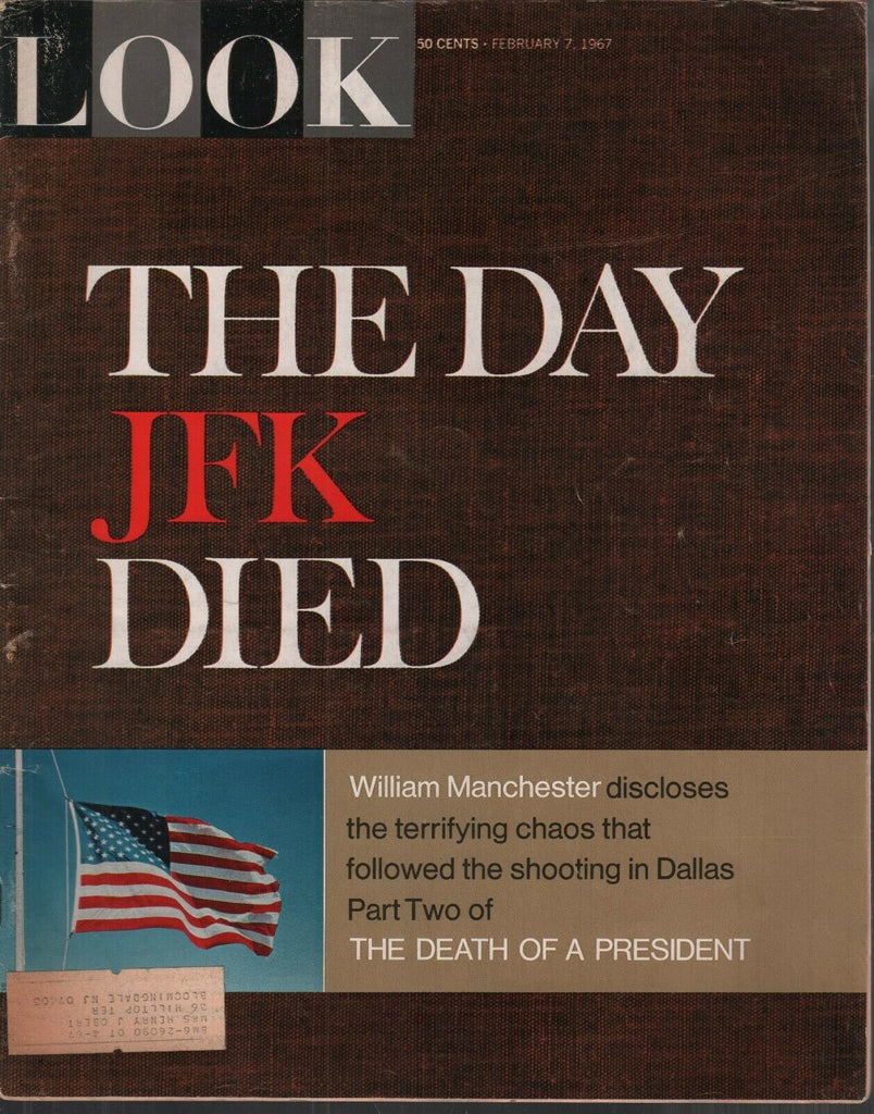 Look Magazine February 7 1967 John F Kennedy JFK William Manchester 080719AME