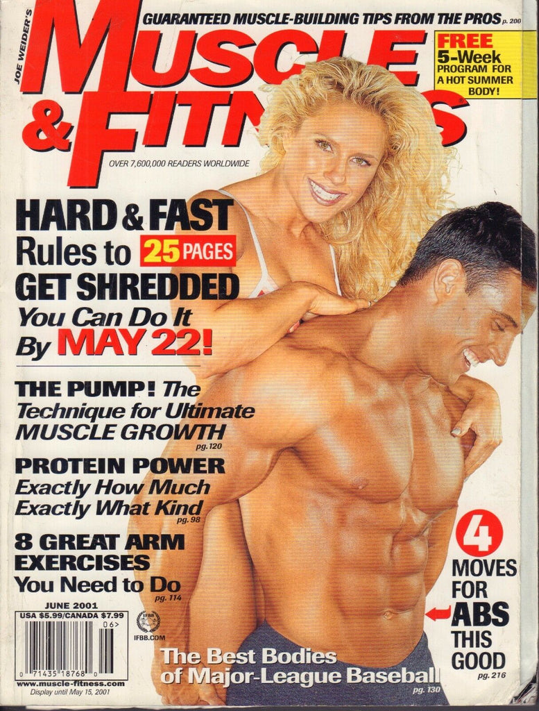 Muscle & Fitness June 2001 Cory Sorensen 082517DBE