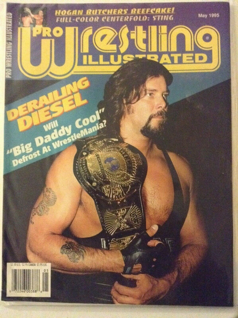 Pro Wrestling Illustrated Magazine Kevin Nash Hulk Hogan May 1995 041819nonrh