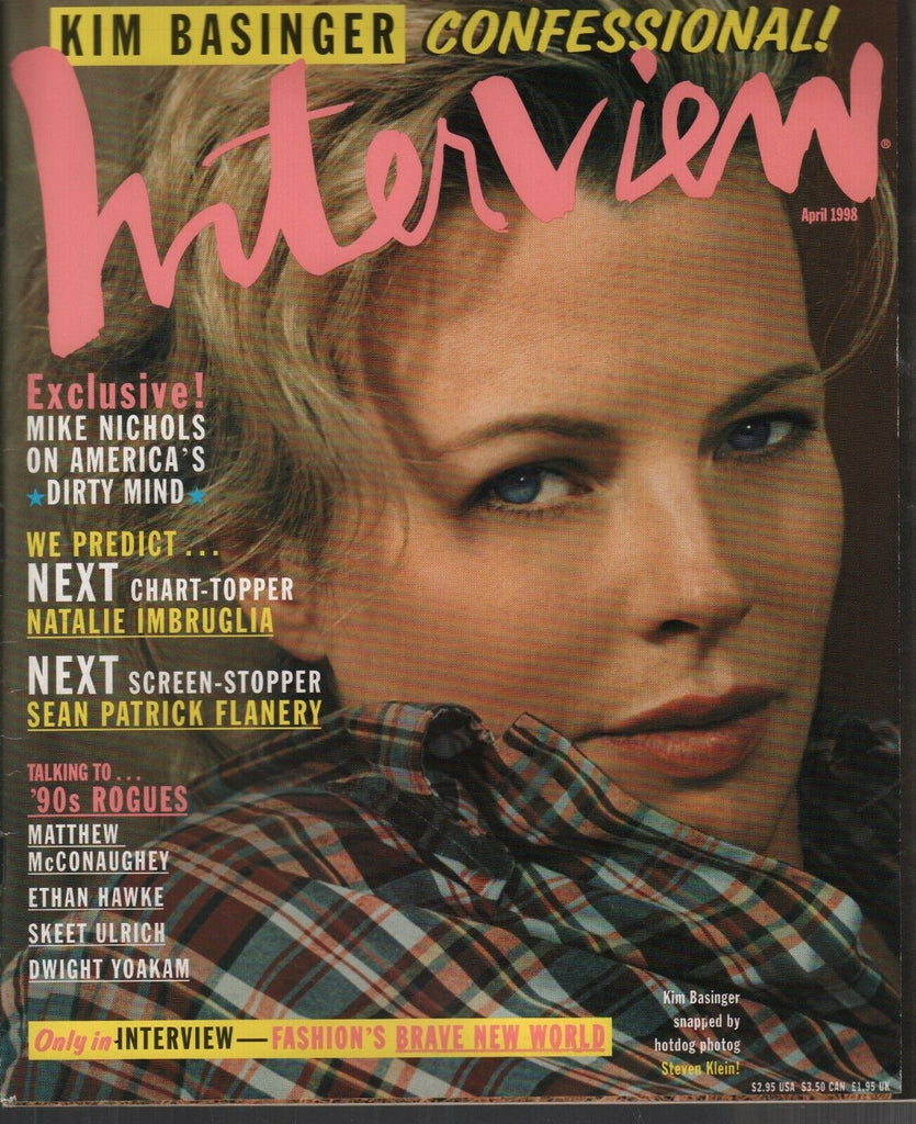 Interview April 1998 Kim Basinger Steven Klein Bruce Weber 090419AME