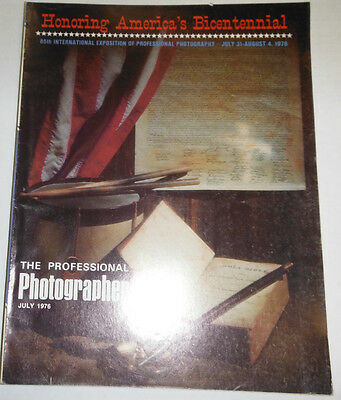 The Professional Photographer Magazine America's Honor August 1976 090514R