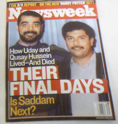Time Magazine How Uday And Qusay Hussein Lived August 2003 NO ML 043014R