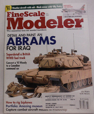 FineScale Modeler Magazine Detail And Pain An Abrams For Iraq July 2003 042515R
