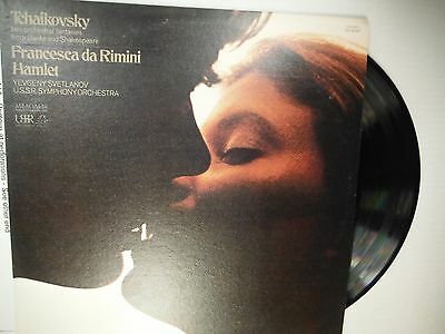 33 RPM Vinyl Tchaikovsky Francesca da Rimini Hamlet Melodiya Records 010815SM