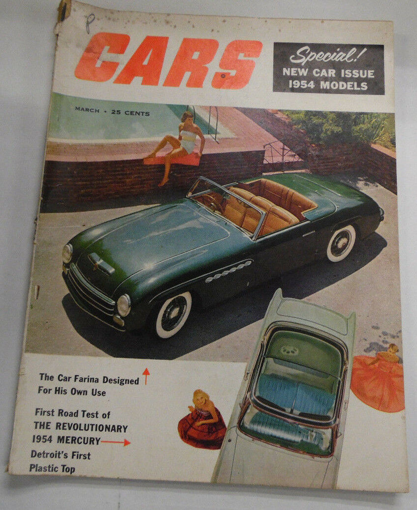 Cars Magazine Farina Designed For Him March 1954 040317nonr