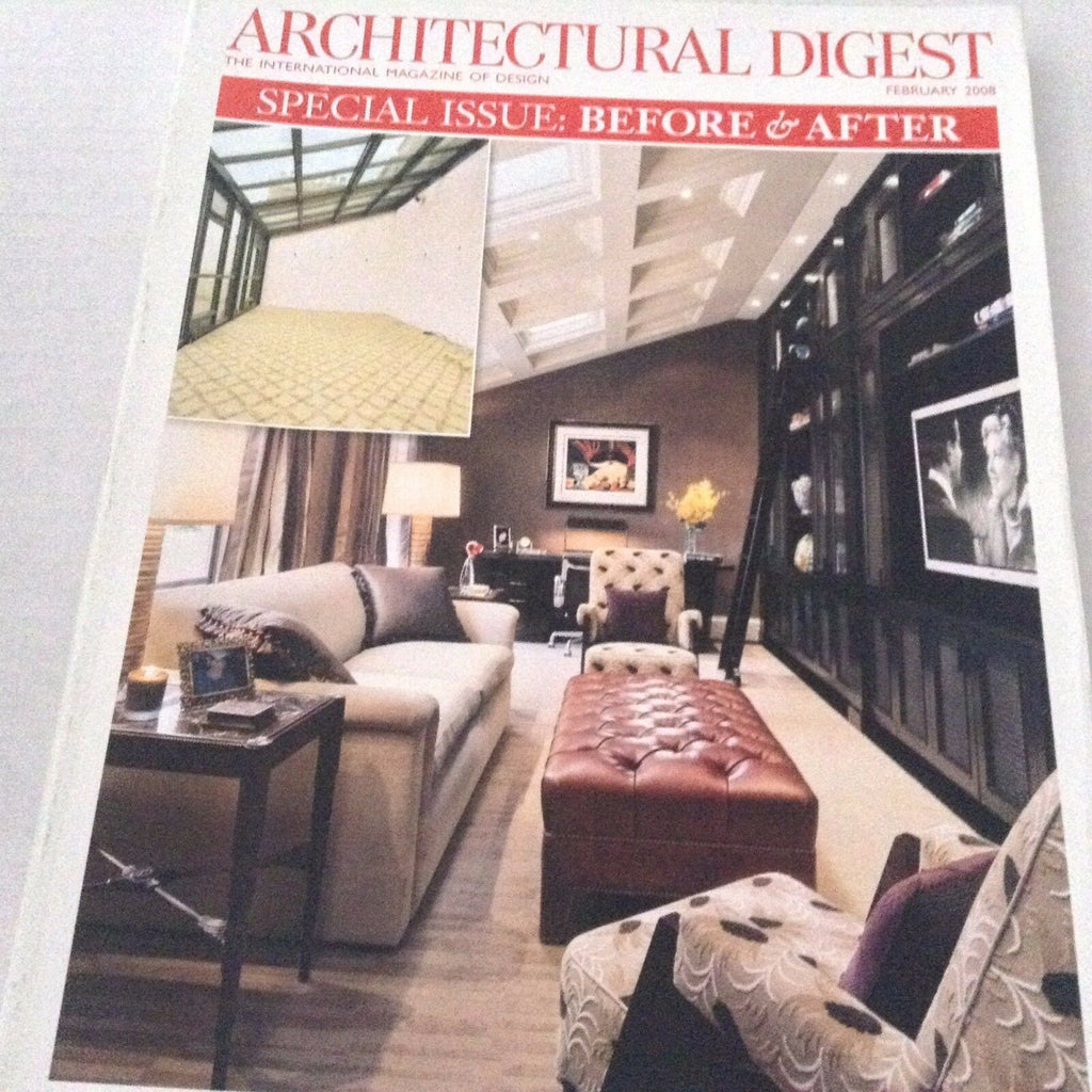 Architectural Digest Magazine Special Before And After February 2008 071117nonrh