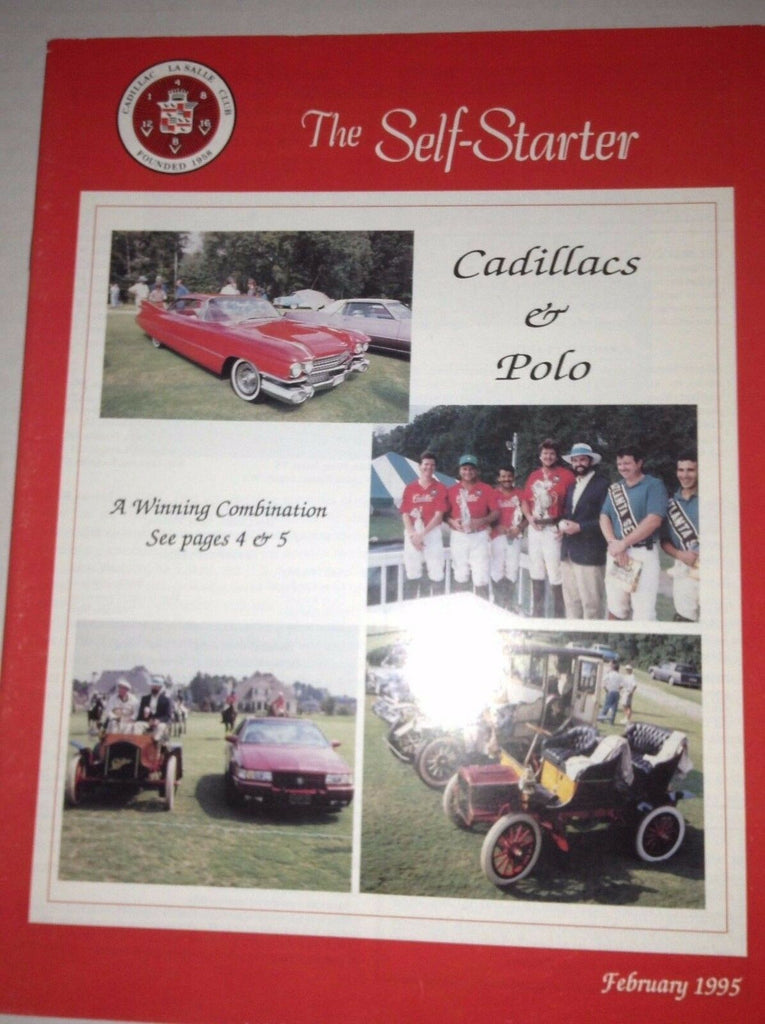 Self Starter Cadillac Magazine Cadillacs & Polo February 1995 040117NONRH