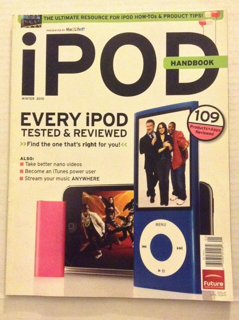 Mac Life IPod Handbook Mag Every Ipod Tested & Reviewed Winter 2010 100819nonrh