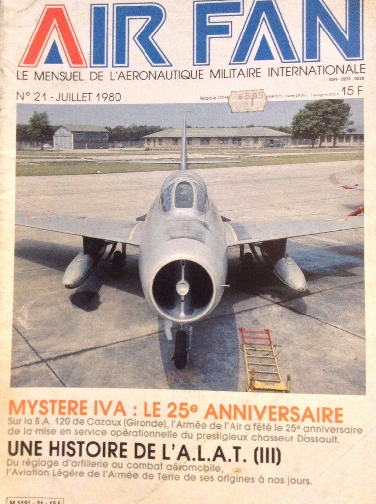Air Fan French Magazine Mystere IVA Juillet 1980 121017nonrh