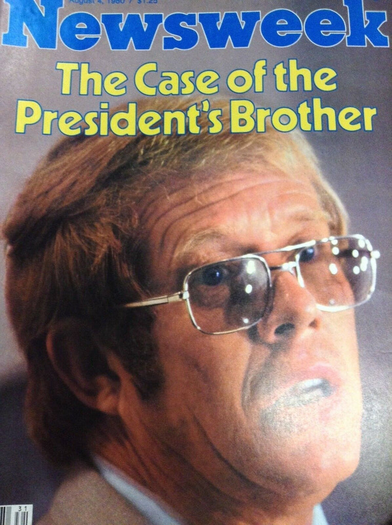 Newsweek Magazine Jimmy Carter's Brother August 4, 1980 NO ML 011619nonr