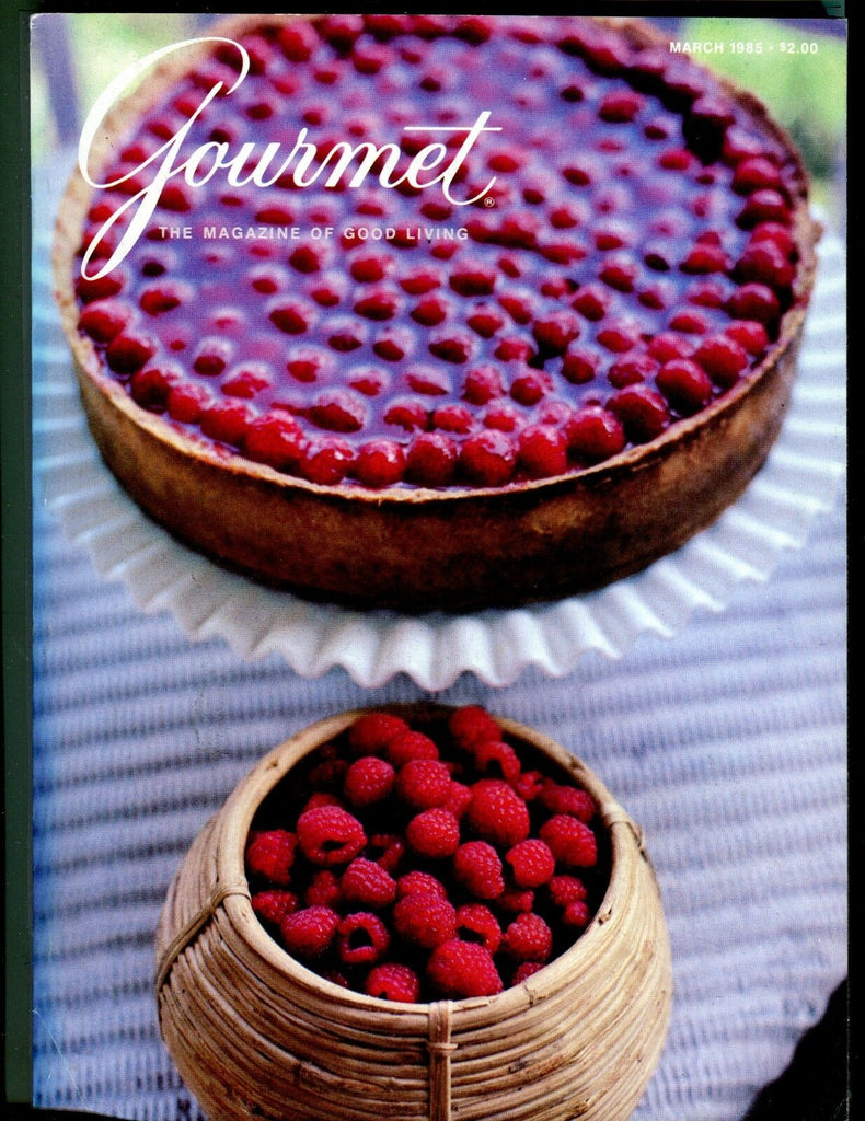 Gourmet Magazine March 1985 EX No ML 012417jhe