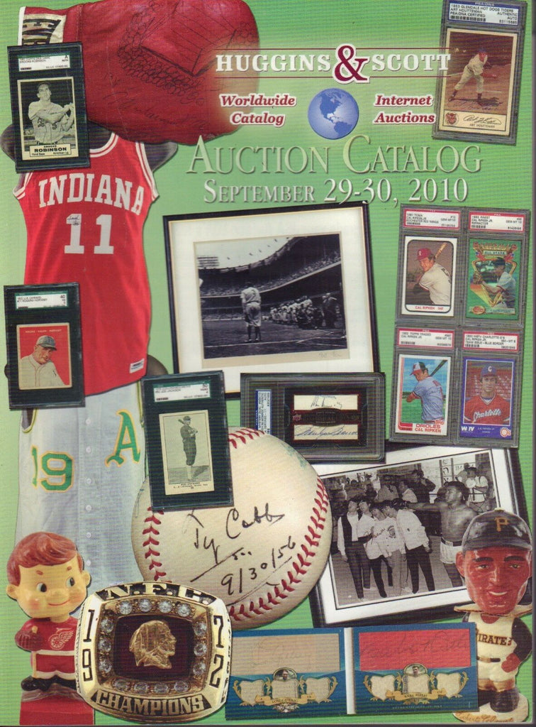 Huggins & Scott 2010 Sports Memorabilia Auction Catalog 082617nonjhe