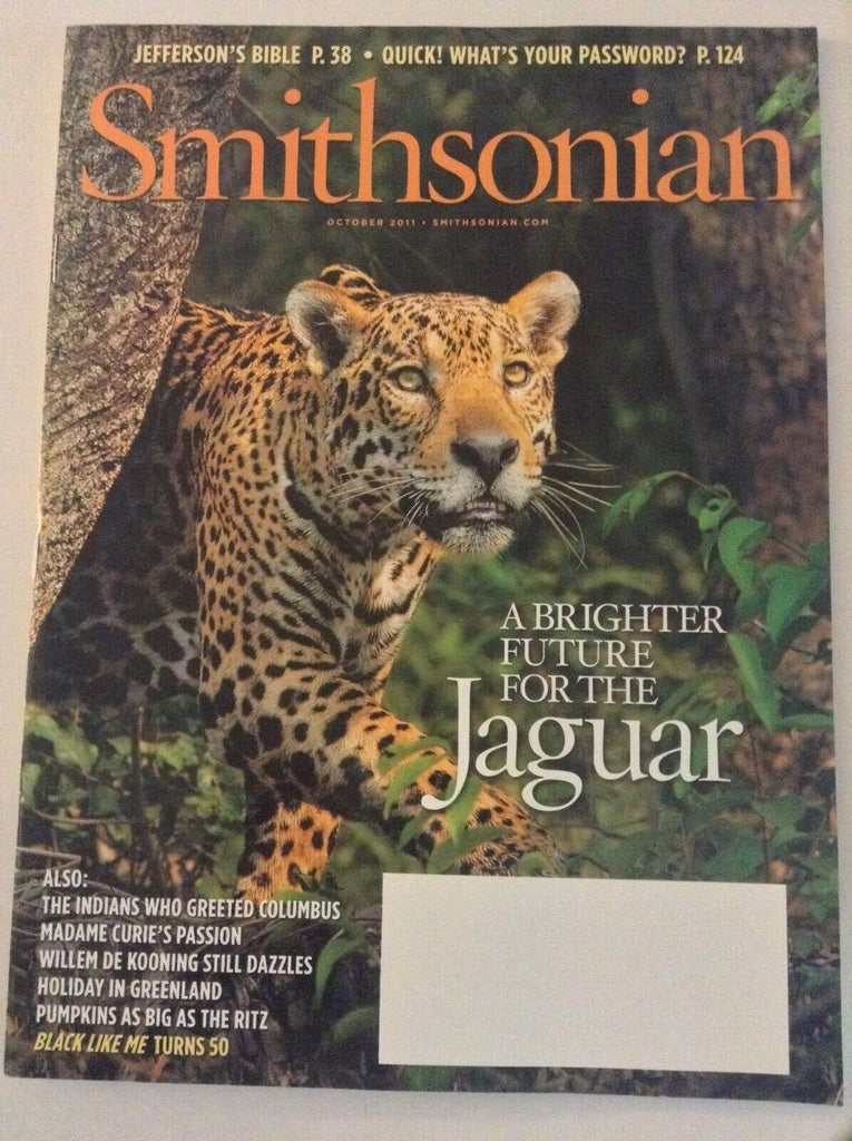 Smithsonian Magazine Future For The Jaguar October 2011 052619nonrh