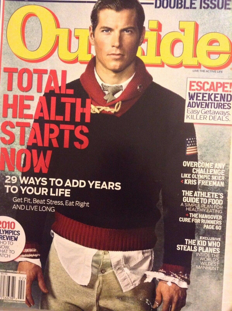 Outside Magazine Total Health Dan Buettner January/February 2010 110817nonrh2