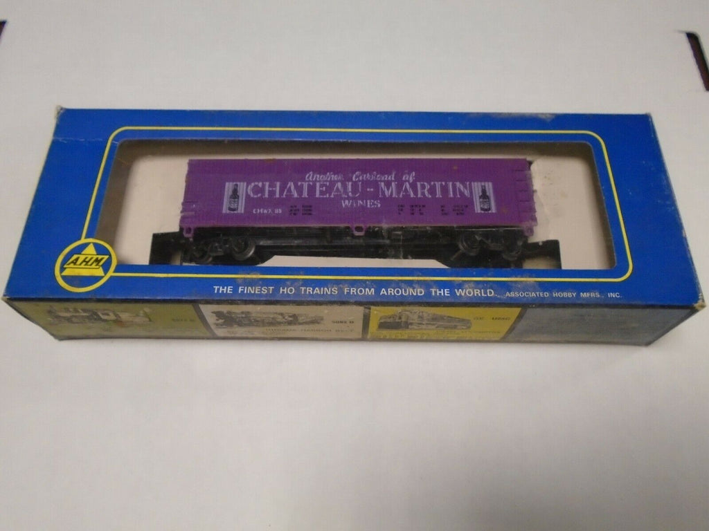 AHM Private Owner Refrigerator Car K CH Wines HO Scale Train 110719AMT2