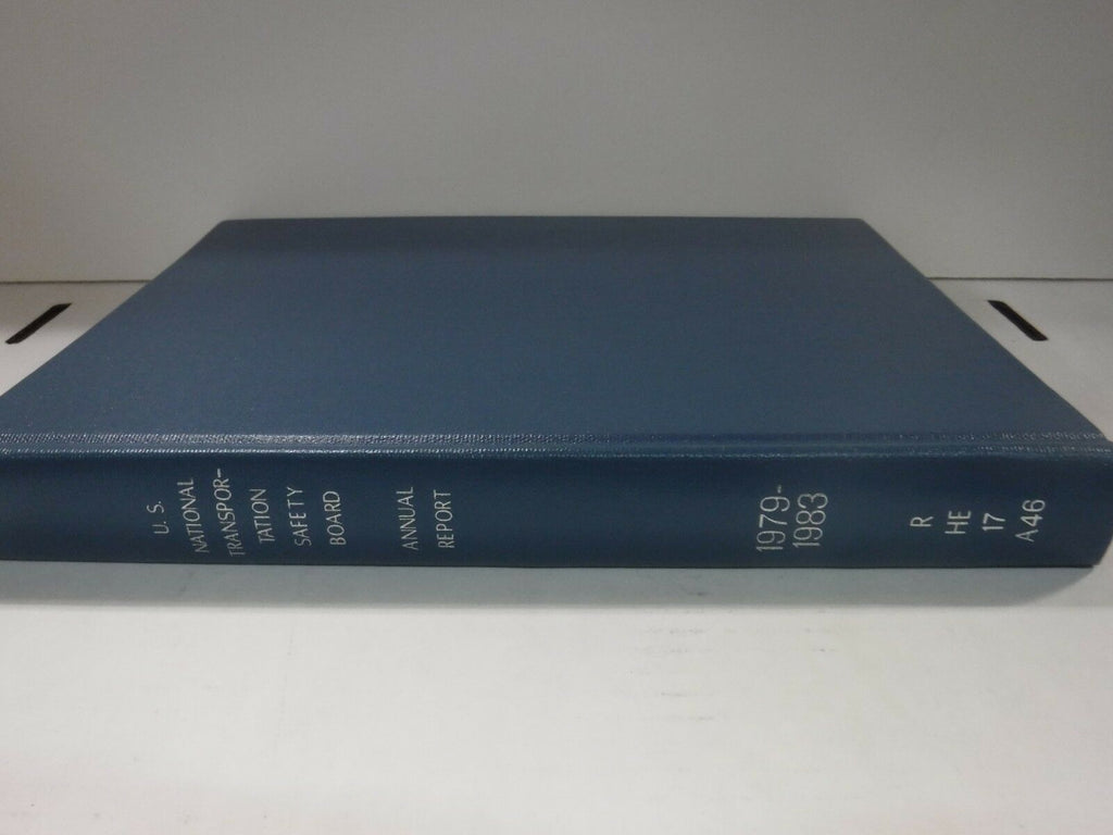 U.S. National Transportation Safety Board Annual Report 1979-1983 110518AME6