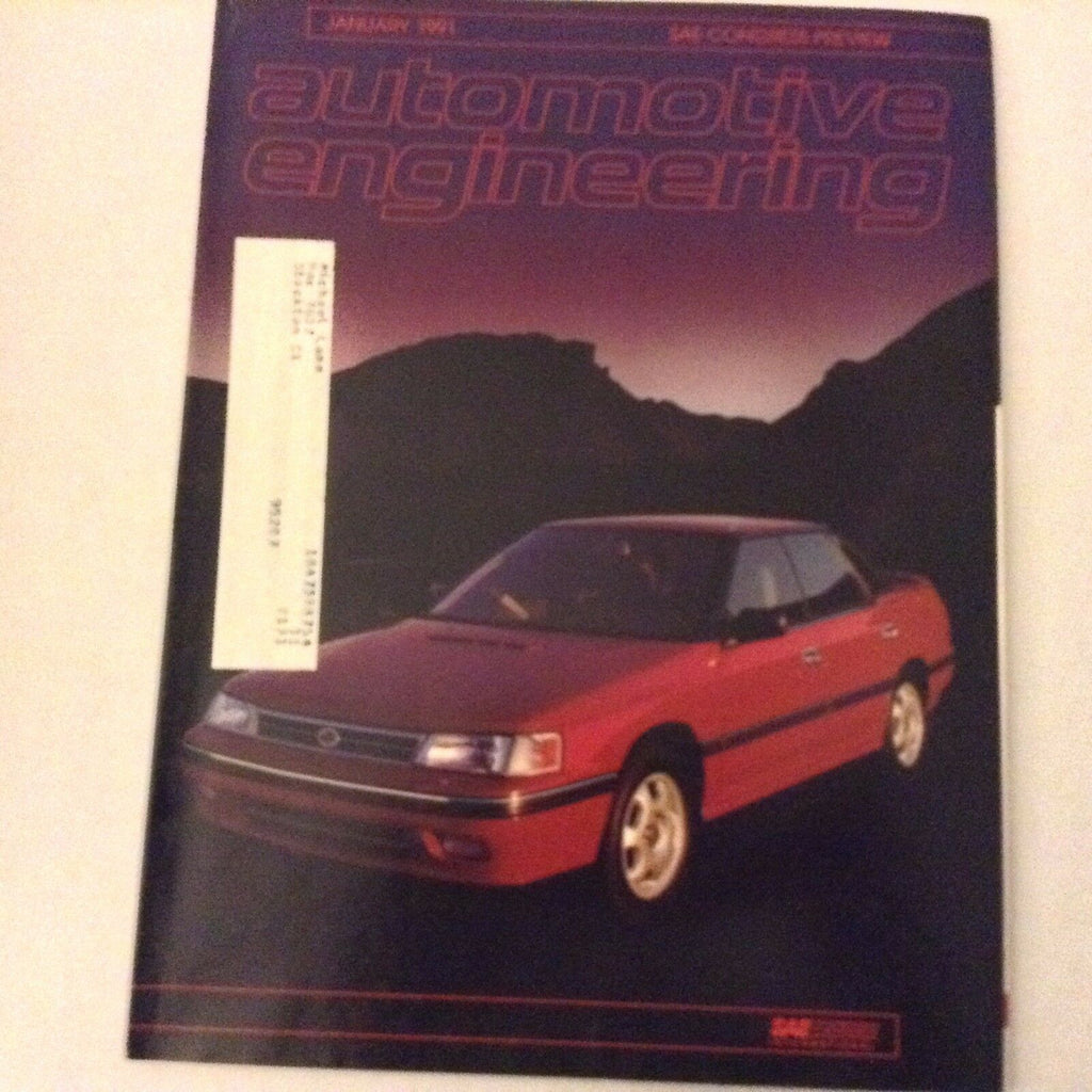 Automotive Engineering Magazine Powertrain And Chassis January 1991 061517nonrh