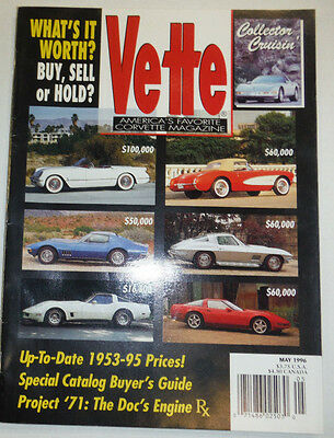 Vette Magazine Special Catalog Buyer's Guide May 1996 031215R