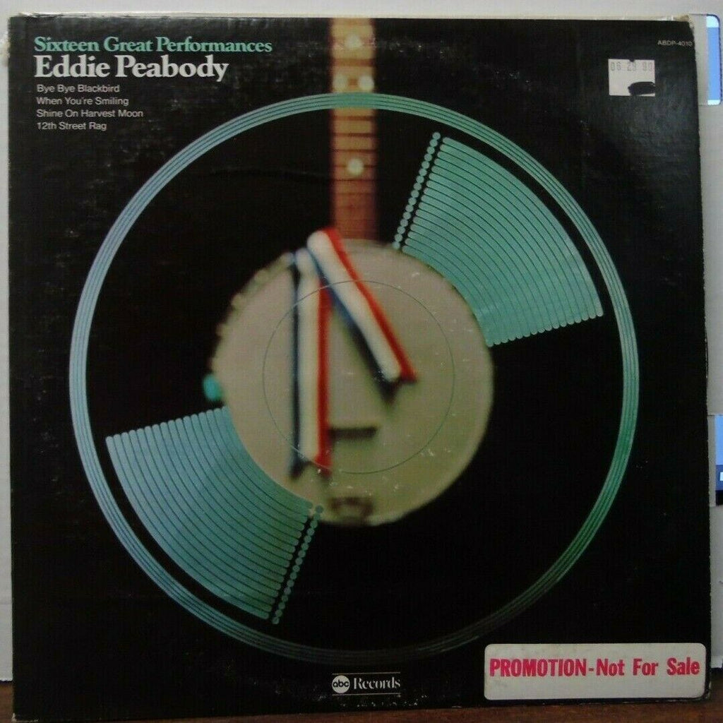 16 Great Performances Eddie Peabody PROMO vinyl ABDP-4010 020120LLE2