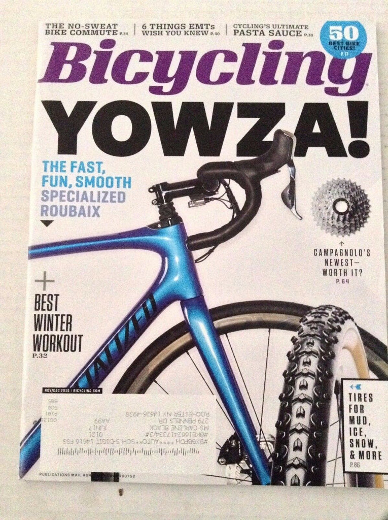 Bicycling Magazine Campagnolo's Newest Is It Worth It December 2016 120716rh
