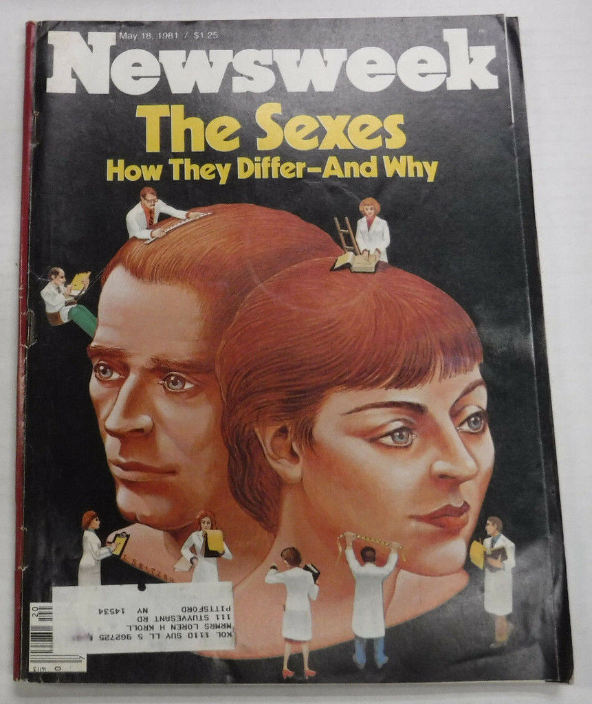 Newsweek Magazine How The Sexes Differ May 18, 1981 100716R2