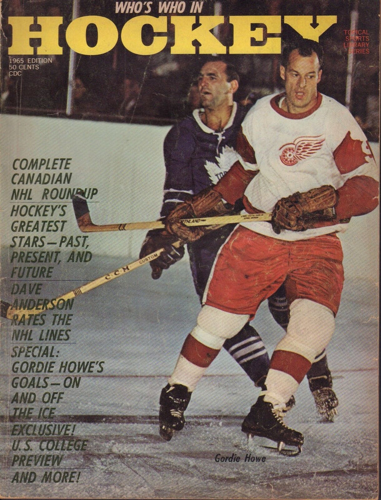 Who's Who In Hockey Magazine 1965 Gordie Howe 102317nonjhe