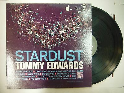 33 RPM Vinyl Tommy Edwards Stardust MGM E4020 122314KME