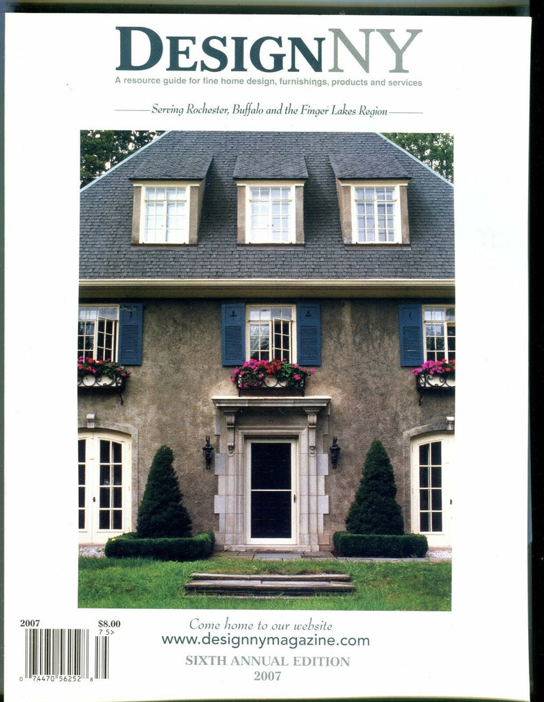 DesignNY Magazine 2007 Rochester Finger Lakes Buffalo EX 032017nonjhe