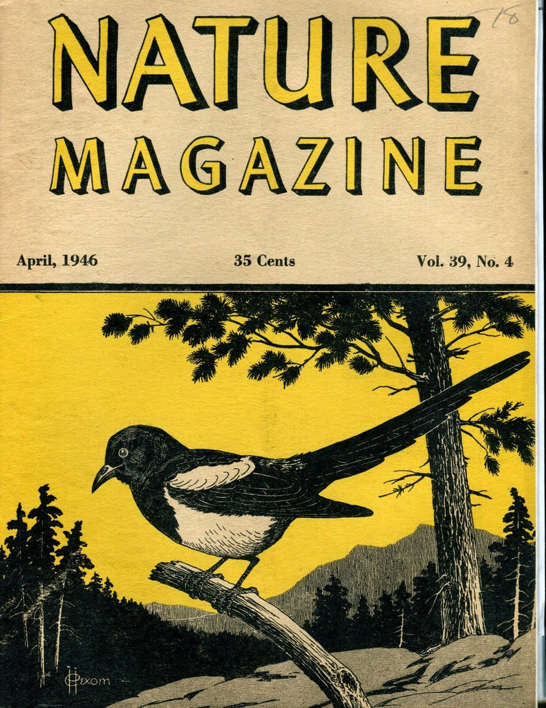 Nature Magazine April 1946 Bird EX ML On Back 011617jhe