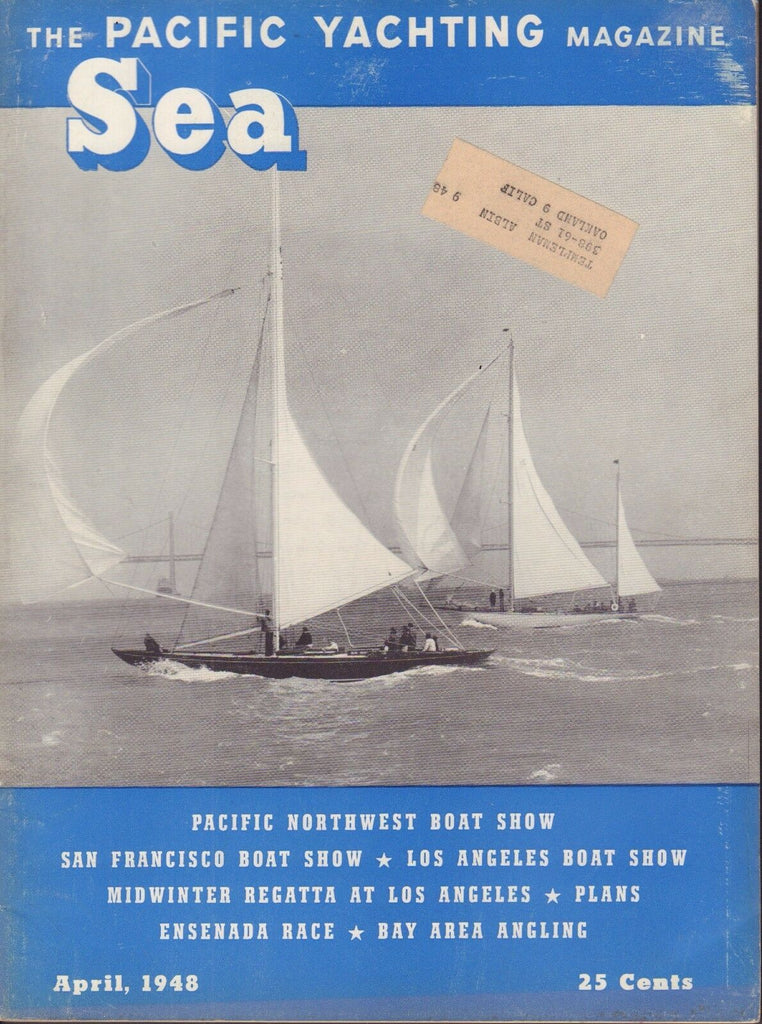 Sea Boat Magazine April 1948 Pacific Northwest Boat Show w/ML 041817nonDBE