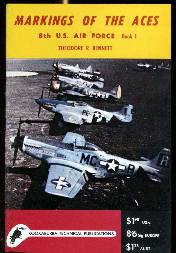 Historic Aircraft Books 1970 Markings Of The Aces Book 1 EX No ML 122916jhe