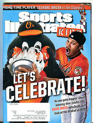 Sports Illustrated Kids Magazine January-February 2015 Adam Jones EX 042816jhe