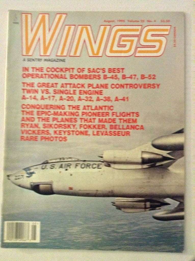 Wings Magazine Cockpit Of Sac's Best Bombers August 1995 050319nonrh