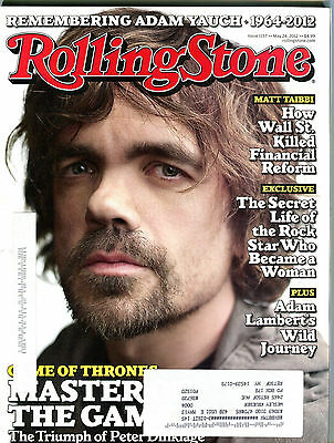 Rolling Stone Magazine May 24 Peter Dinklage w/ML EX 032216jhe