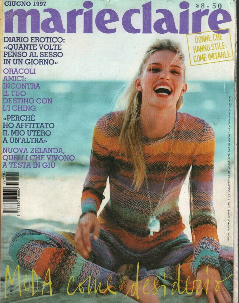Marie Claire Italian Fashion June 1997 Andy Warhol Edie Sedgwick 101220ame