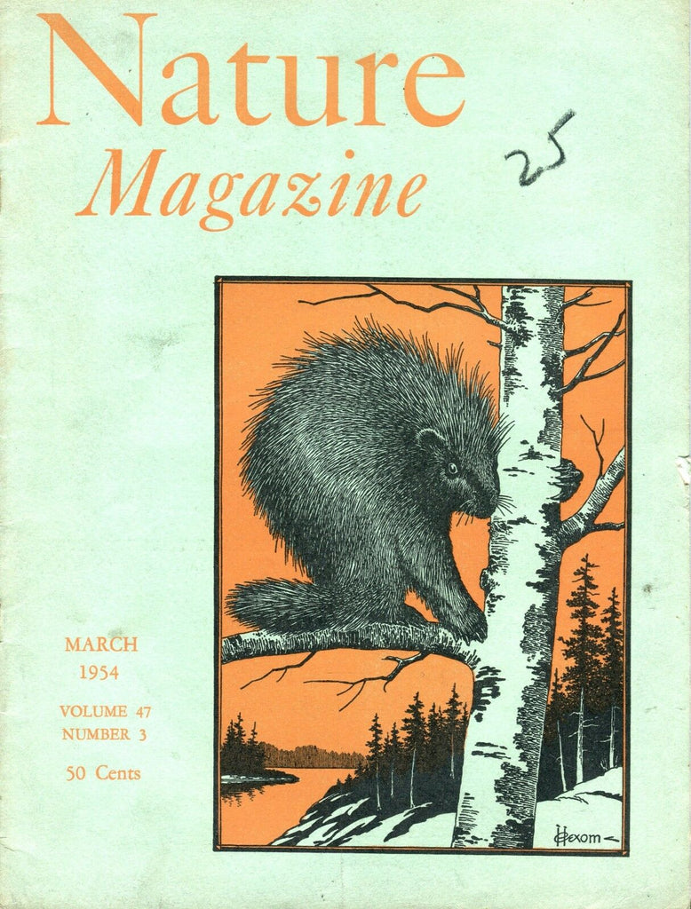 Nature Magazine March 1954 VG ML On Back 050417nonjhe