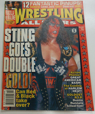 Wrestling All Stars Magazine Sting & Goldust October 1998 082814R