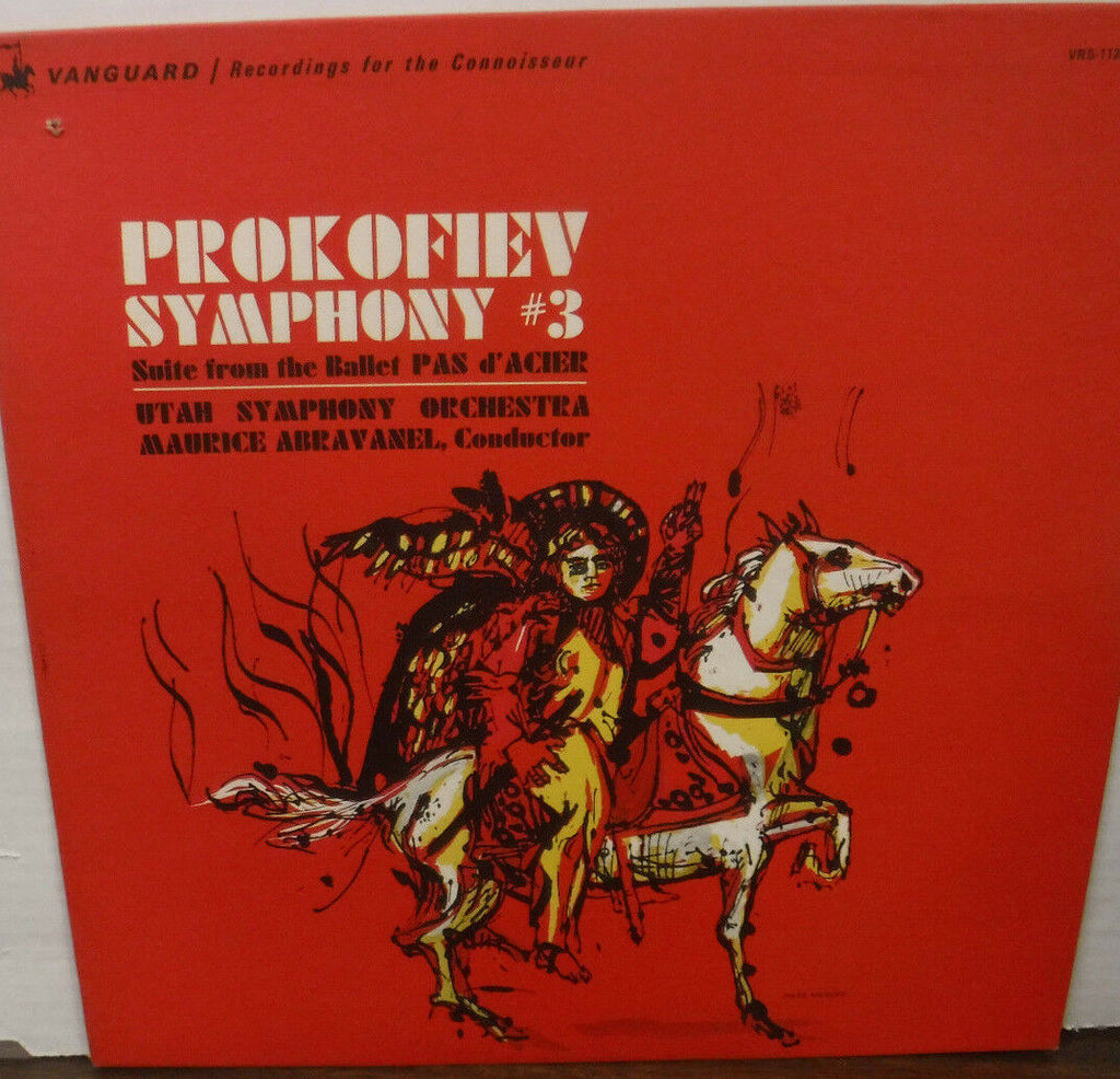 Prokofiev Symphony #3 suite from the ballet Pas d'acier vinyl 012718LLE2