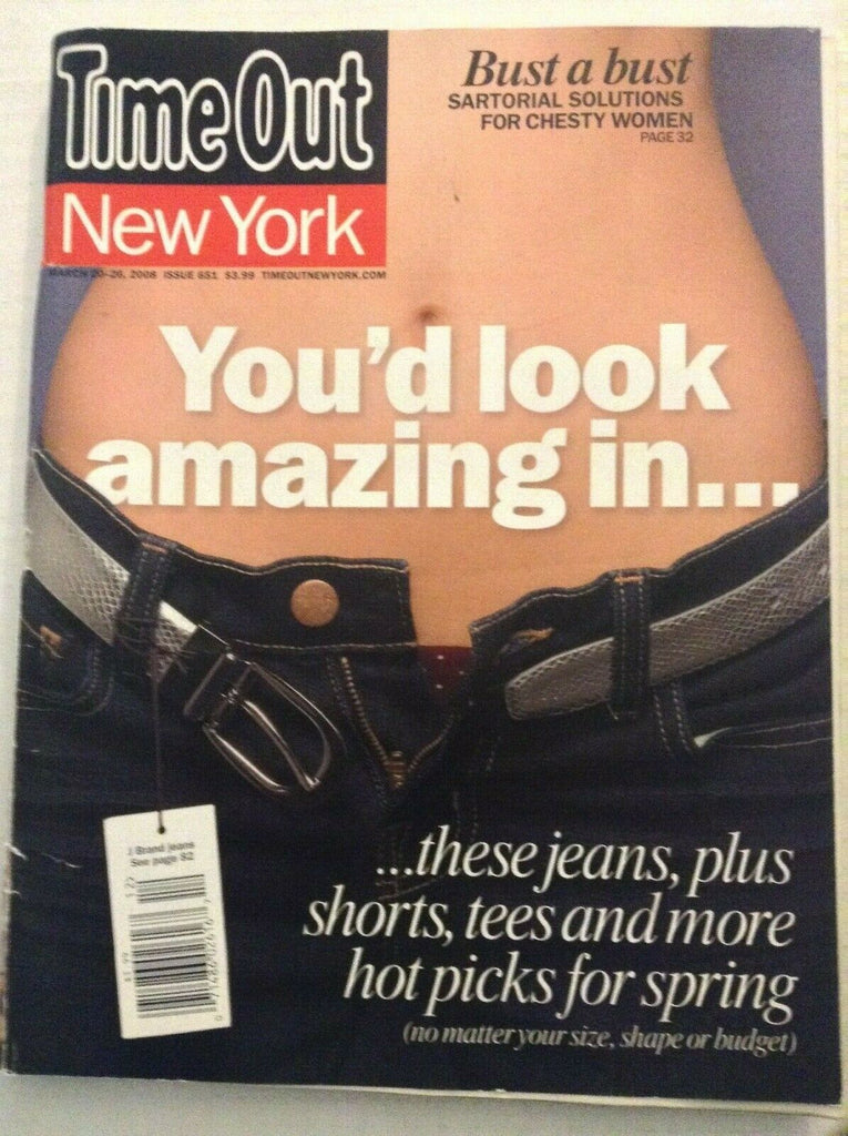 Time Out new York Magazine Looking Amazing March 20-26, 2008 081419nonrh